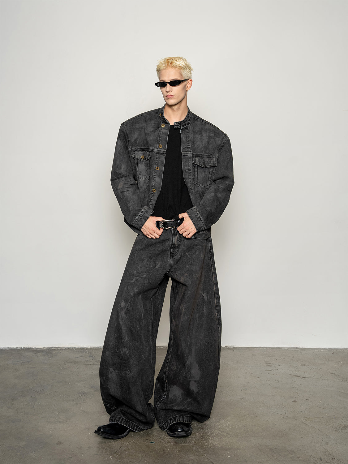 DBW Doublewin Heavyweight Hand-Distressed Denim Set