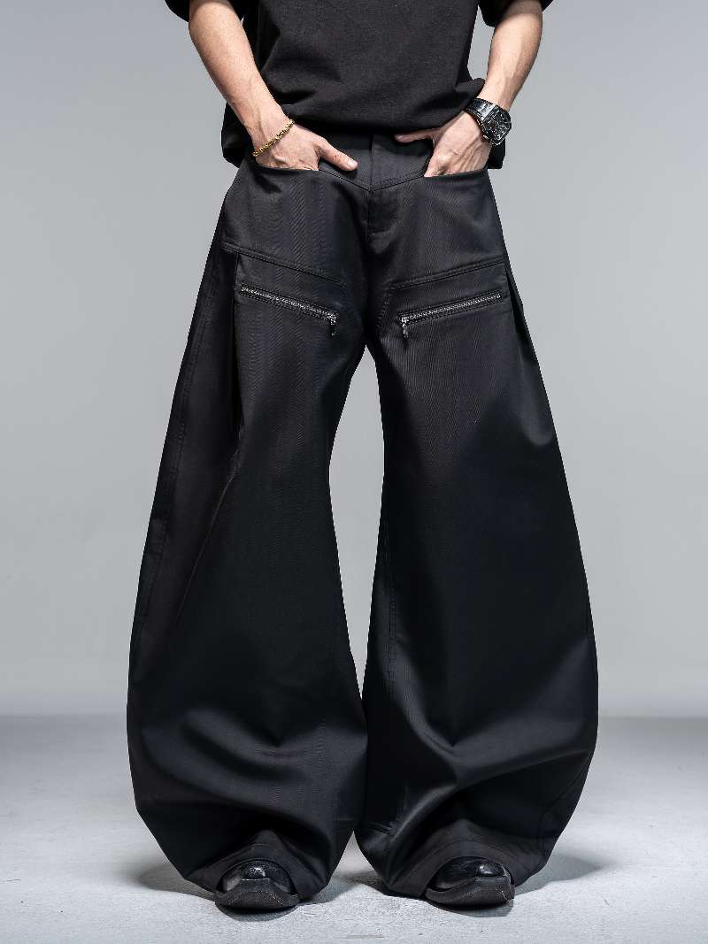 DBW Doublewin Rigid Split-Seam Arc Insert Casual Pants