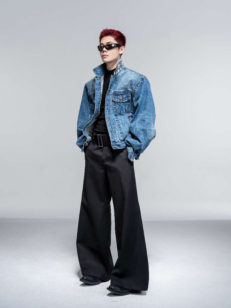 DBW Doublewin Vintage Washed Denim Jacket