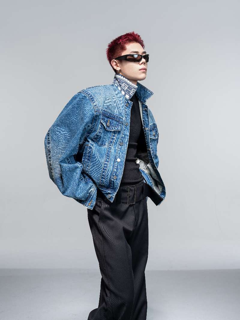 DBW Doublewin Vintage Washed Denim Jacket