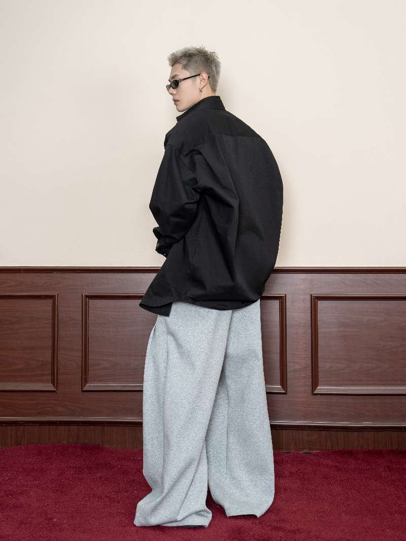DBW Doublewin Vintage Oversized Double Collar Shirt