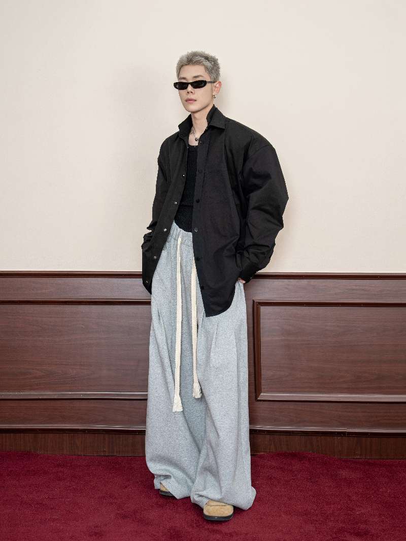 DBW Doublewin Vintage Oversized Double Collar Shirt