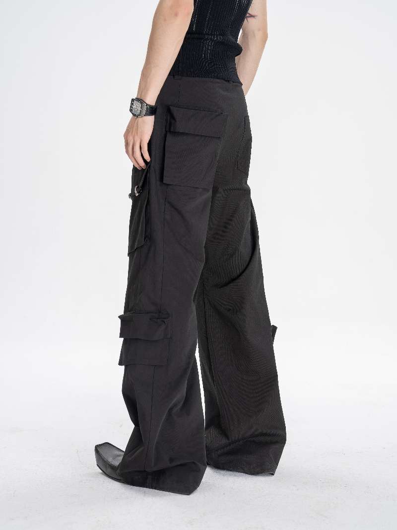 DBW Doublewin Asymmetrical 3D Pocket Cargo Pants