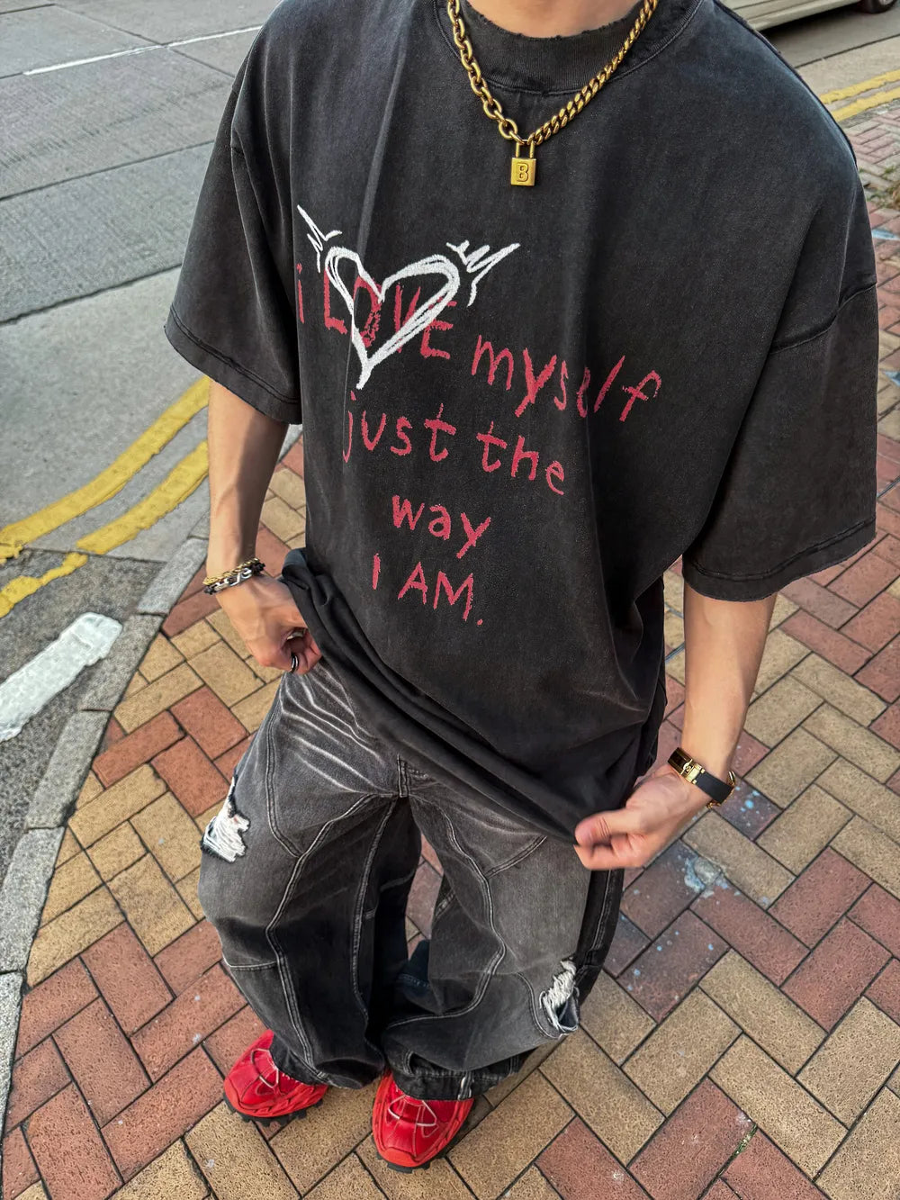 DBW Doublewin i LOVE myself Just The Way I AM T-shirt