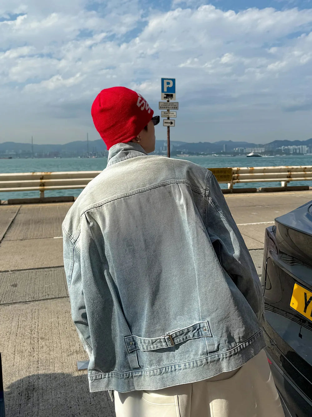 DBW Doublewin Vintage Distressed Denim Jacket