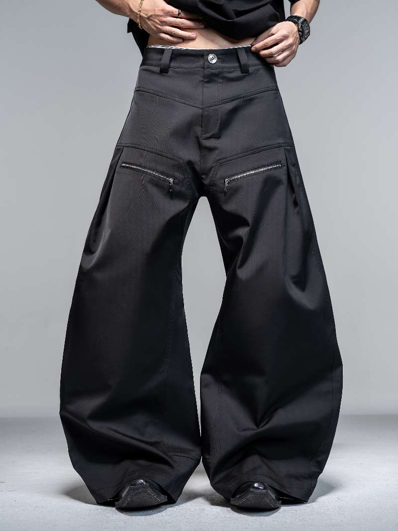 DBW Doublewin Rigid Split-Seam Arc Insert Casual Pants