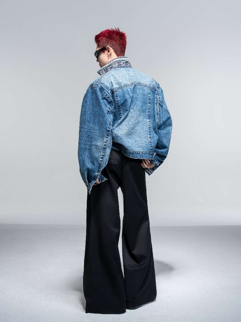 DBW Doublewin Vintage Washed Denim Jacket