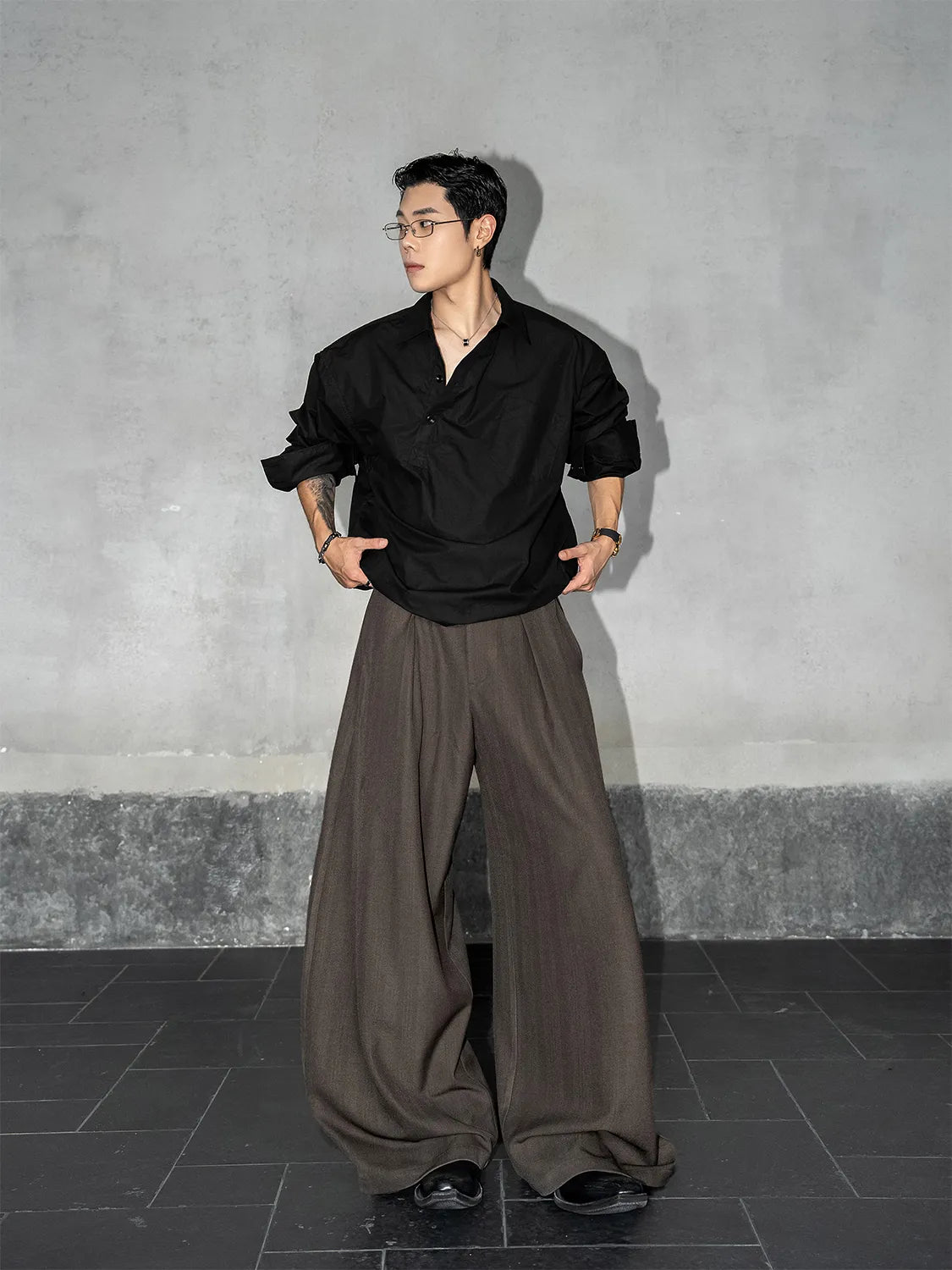 DBW Doublewin Dual-Patch Pocket Casual Trousers