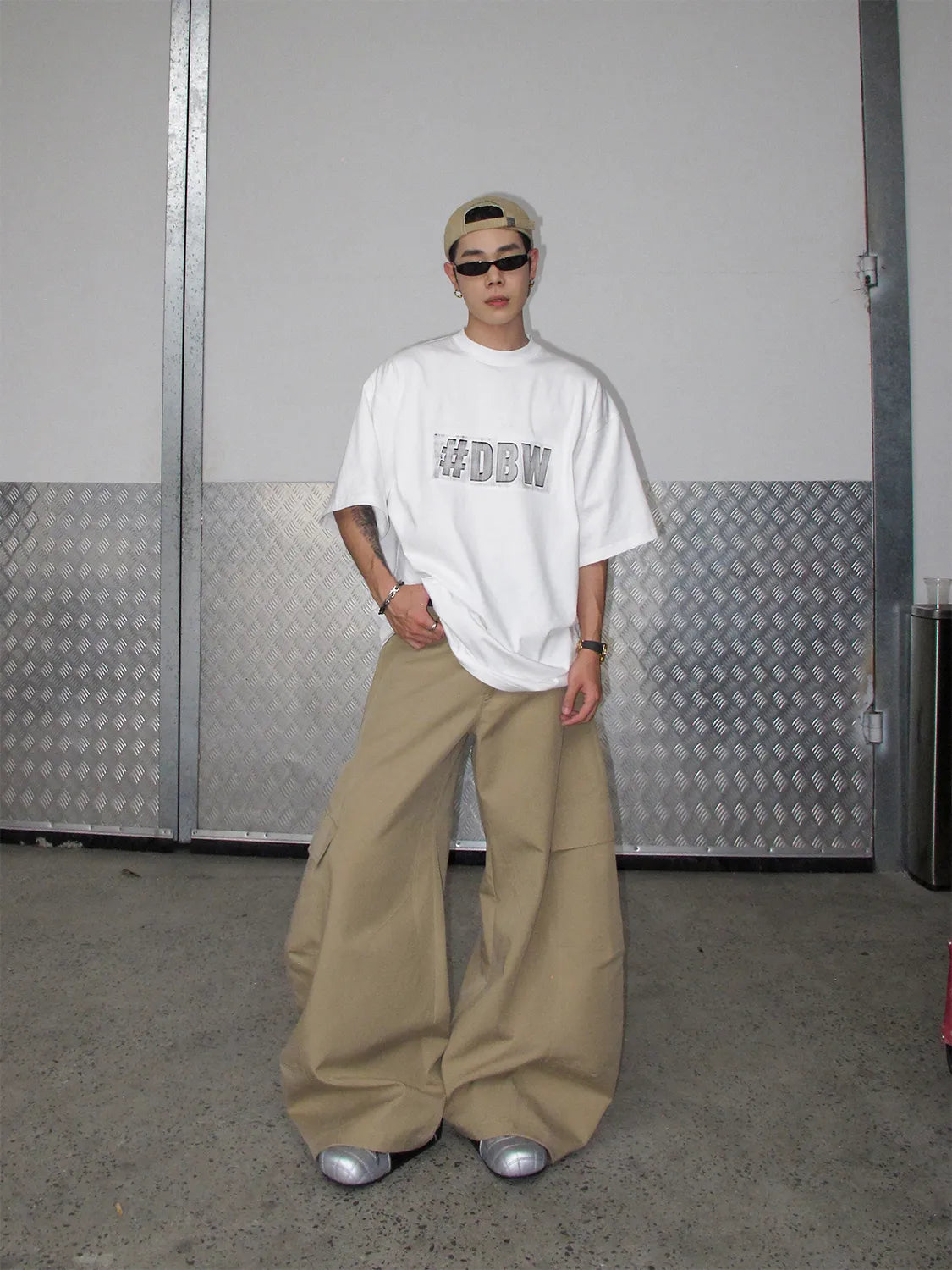 DBW Doublewin Utility Pants with Large Pockets and Scimitar Hem