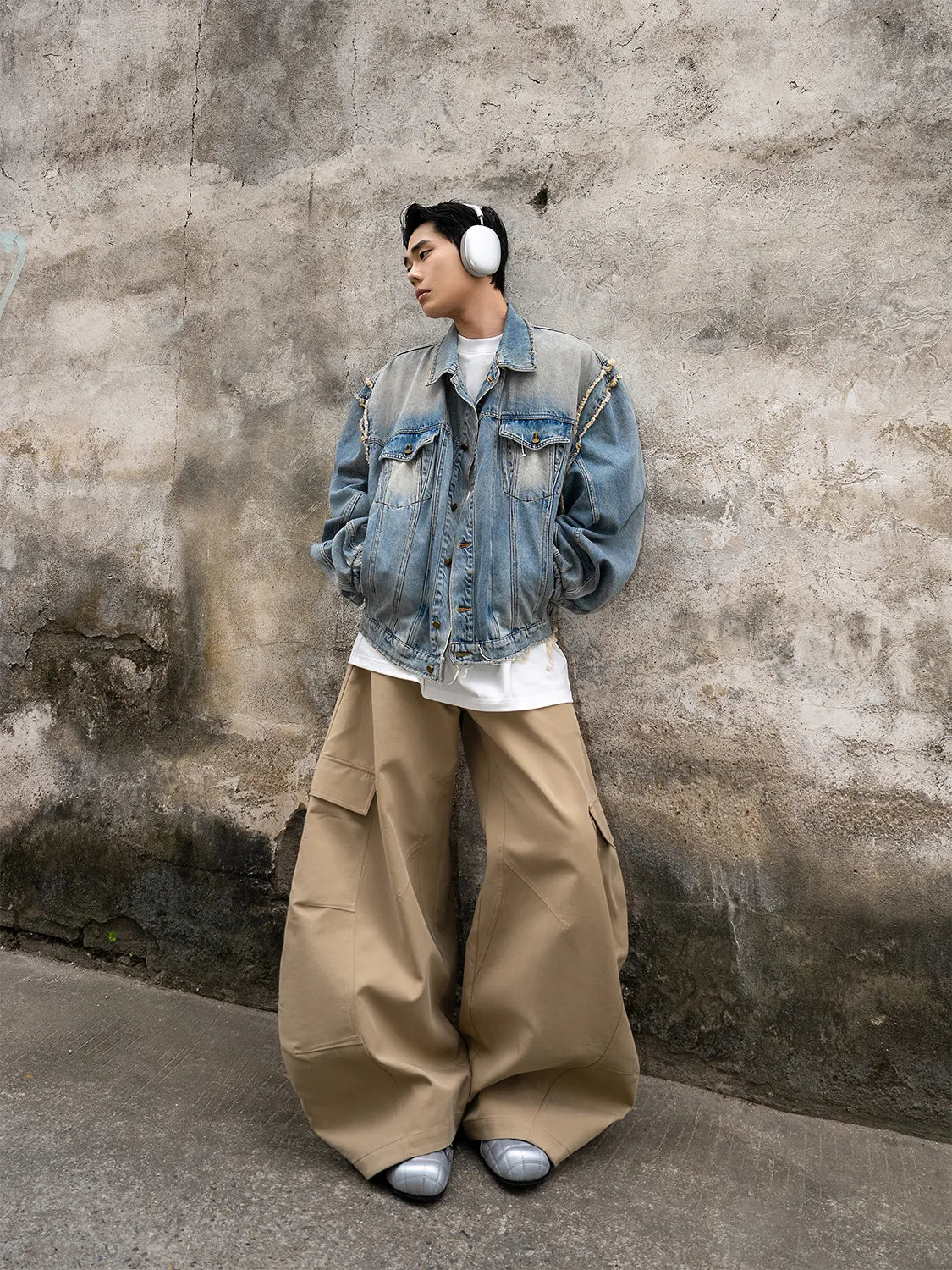 DBW Doublewin Utility Pants with Large Pockets and Scimitar Hem