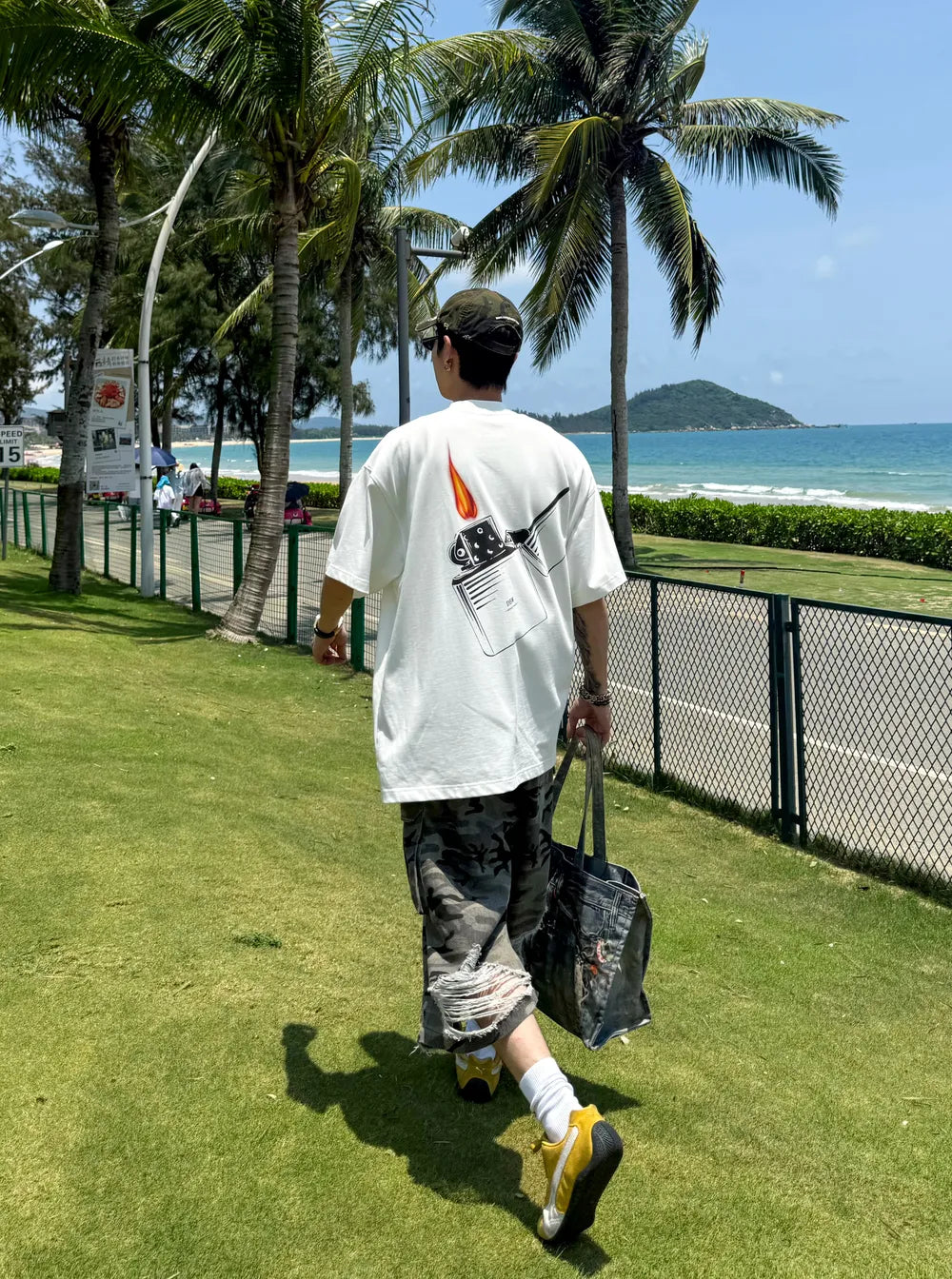 DBW Doublewin NO SMOKING Print T-Shirt