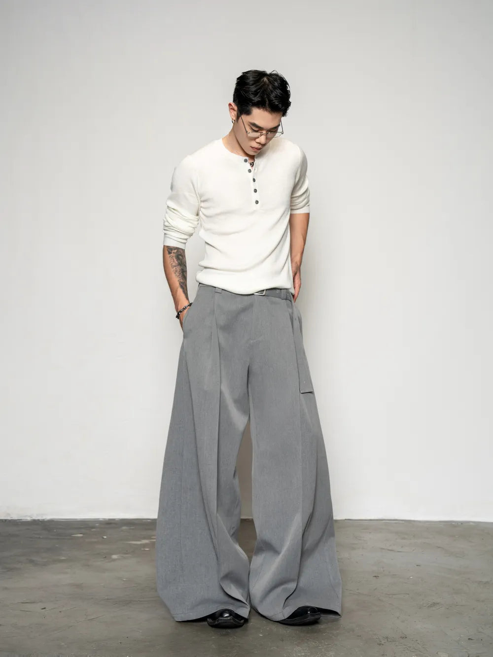 DBW Doublewin Slim Fit Henley Shirt