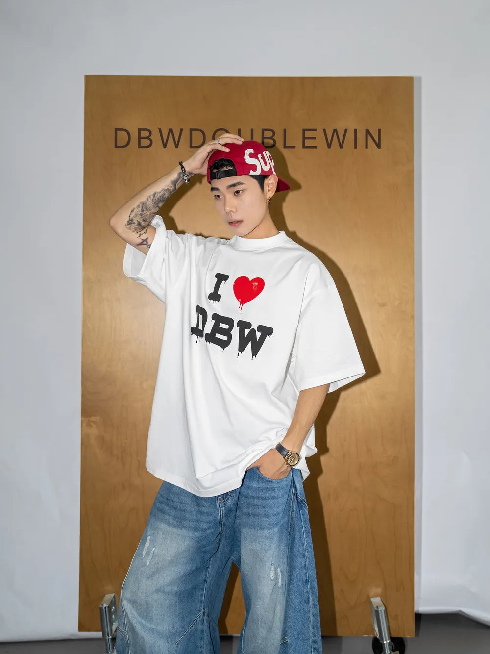 DBW Doublewin I LOVE DBW Graphic Tee