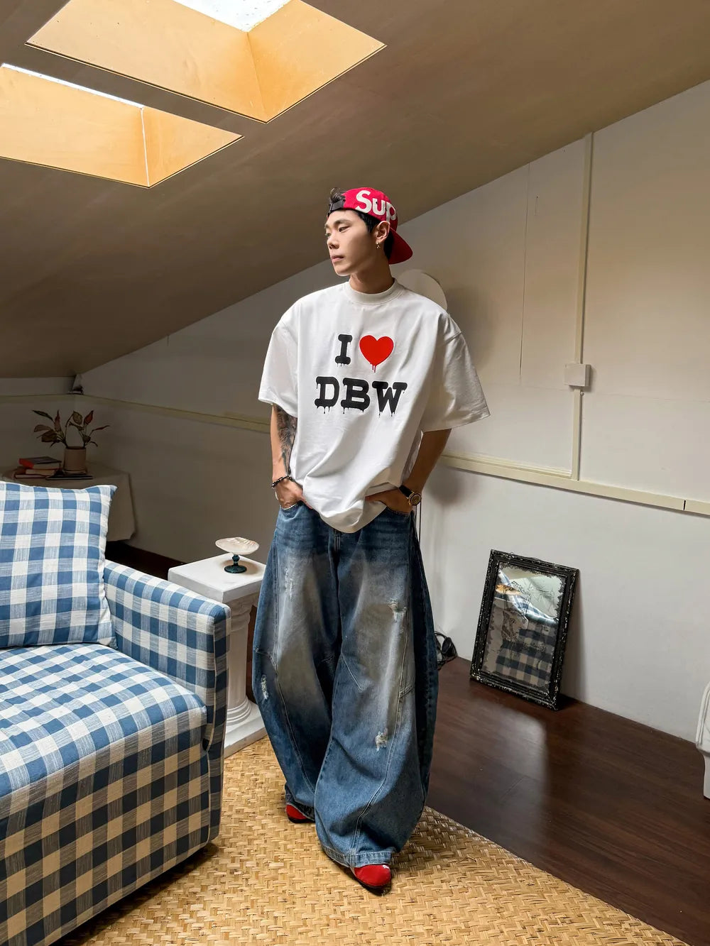 DBW Doublewin I LOVE DBW Graphic Tee