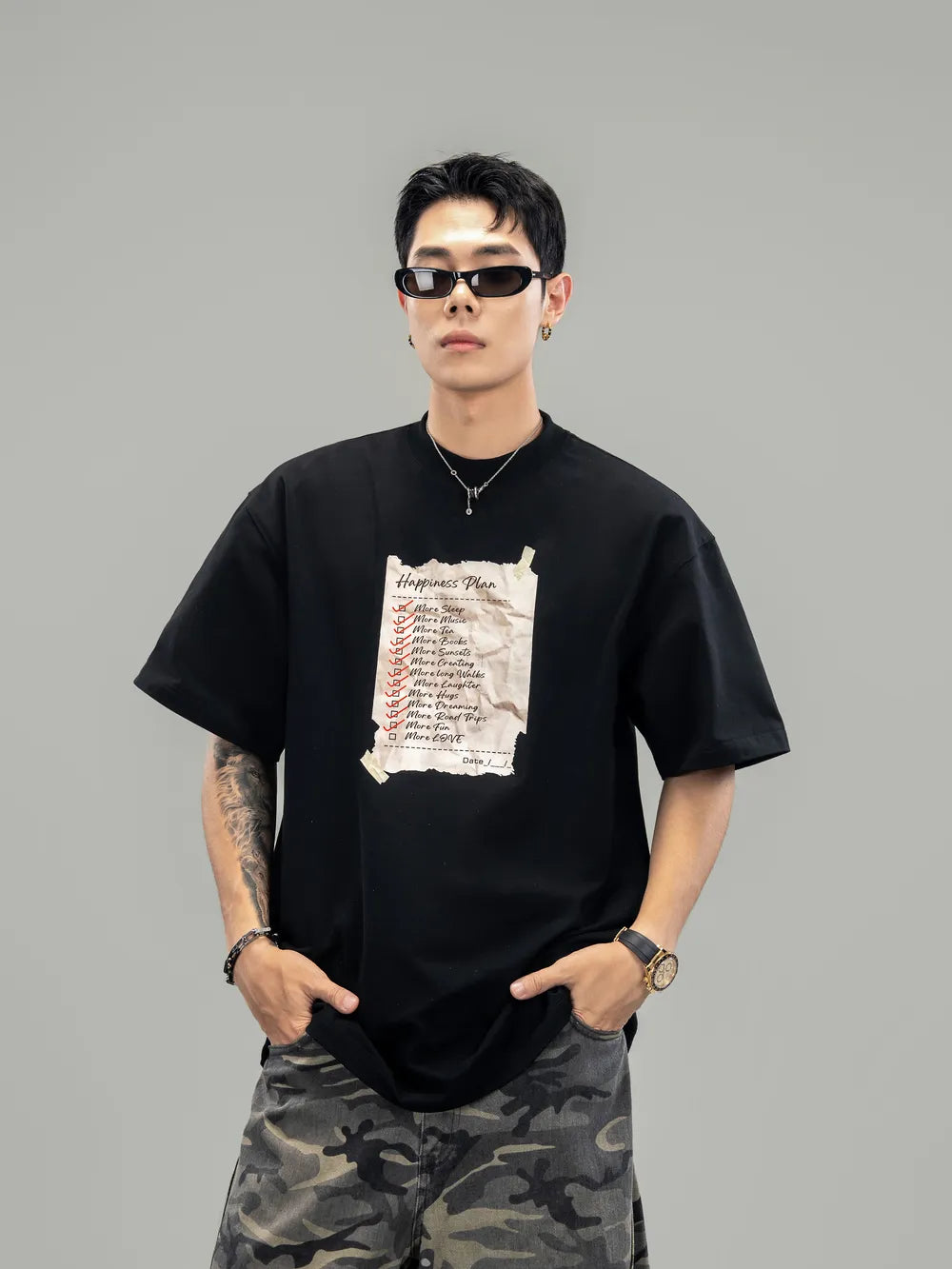 DBW Doublewin Happiness Project Print T-Shirt