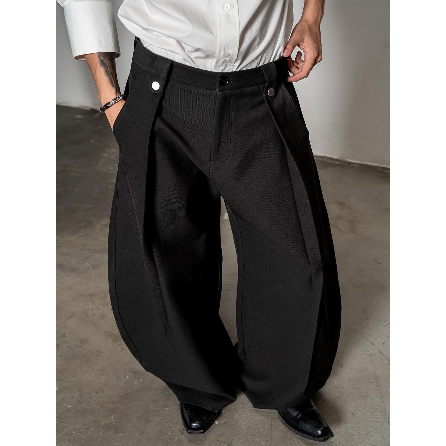 DBW Doublewin Pima cotton heavyweight silhouette scimitar pants